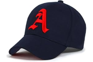 4sold New Casquette de Baseball Cap Bleu Marine Name Garçon Fille Enfants Chapeau Bonnet Unisexe