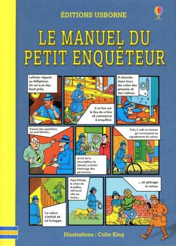 couverture de : Le manuel du petit enqu&ecirc;teur