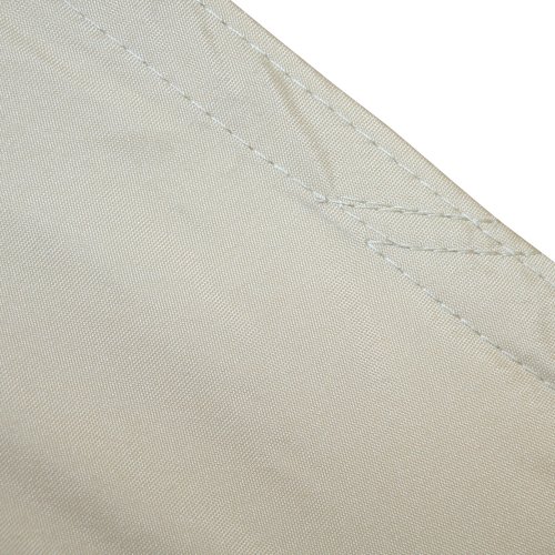 10T WILSON 360 – Dreieckiges Sonnensegel Tarp 360cm wasserabweisend 90% UV-Schutz - 5