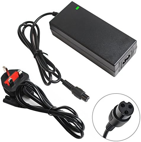 KMFEEL 42V 2A Power Supply Scooters Adapter PowerFast 3-Prong Inline Connector For Pocket Mod, Sports Mod, and Dirt Quad Lithium Scooter Battery Charger
