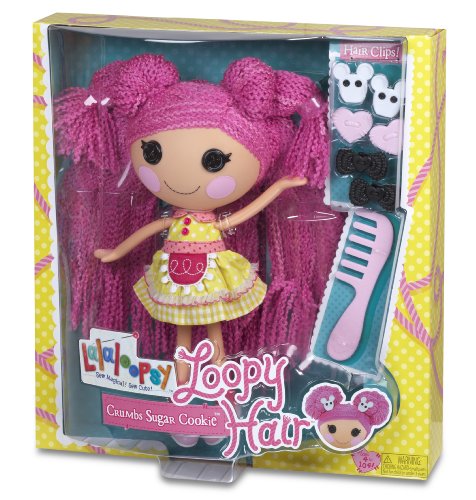 Lalaloopsy Crumbs Sugar Cookie Loopy Hair Doll