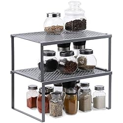 NEX Organiseur de placard, solution d'économie d'espace dans les cuisines, salles de bains, salons, chambres, placards Insert pour étagère.