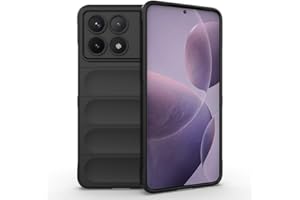 LIUZIHAN Etui na Xiaomi Poco X6 Pro 5G. Miękki silikonowy rękaw, odporny na wstrząsy i trwały, etui do Xiaomi Poco X6 Pro 5G. (czarne)