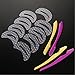 RUIMIO Eyebrow Razor Eyebrow Shaper 4pcs with Eyebrow Stencil 9pcs