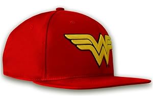 Logoshirt®️ - DC Comics - Wonder Woman - Logo - Gorra - Snapback Cap - Niños - Bordado