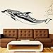 Produktbild Delphin Abnehmbare Moderne Wohnkultur wandaufkleber Meer Tier Für Kinder Schlafzimmer Dekorationen Vinyl Kunst Wandtattoos 42x143 cm