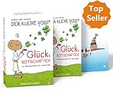 Der Kleine Yogi. Glücksbotschaften: Set mit Booklet und 40 Impulskarten (Glückskarten, Glück) by Barbara Liera Schauer