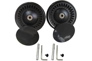 WUURAA High-performance Baby Strollers Rubber Wheels Accessories Front Back Wheel Easy Installation Used For Yoyo Vovo Yoya Baby Strollers Rubber Wheels Replacement Baby Strollers Front/Back Wheels For Yoya