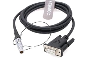 SZRMCC 32960/59046 0B 7 Broches vers RS232 DB9 Câble de Modulation de fréquence de données pour Trimble 5700 5800 R7 R8 GPS TSC1 TSC2