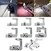 Produktbild Professionelle Domestic Nähen Fuß, Nähfuß Presser Set Rolled Hem Presser Feet Sewing Machine Presser Foot Hemmer Foot Set für Brother Singer Schaft Nähmaschinen