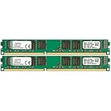 Kingston KVR13N9K2/16G RAM 16 GB 1333 MHz DDR3 Non-ECC CL9 DIMM Kit (2 x 8 GB) 240-Pin, 1.5 V