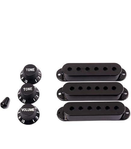 Fleor Gitarren-Pickguard HSS – Schlagbrett Mit 11 Löchern Für Stratocaster & E-Gitarren Fleor Gitarren-Pickguard HSS – Schlagbrett Mit 11 Löchern Für Stratocaster & E-Gitarren