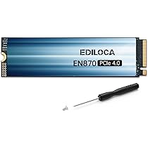 EDILOCA EN870 2TB SSD×2 Amazon | Ediloca EN870 SSD 4TB PCIe 4.0 NVMe M.2 2280 PS5