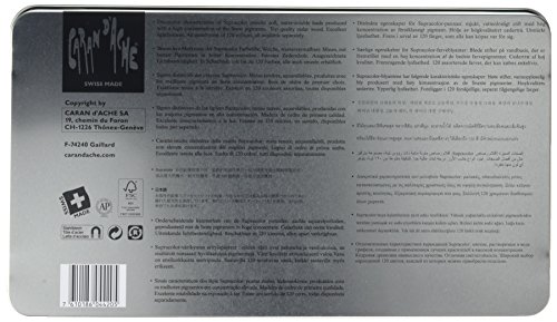 Caran D'Ache Supracolor Soft Pencils - Assorted Colours (Tin of 120)