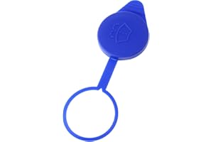 TEAAHA 1PCS Washer Fluid Cap Windshield Wiper Reservoir Tank Bottle Caps for Ford Focus 2012-2018, Automotive Wiper Accessories Replacement Car Windshield Washer Fluid Cap Oem Cp9z-17a605-A Cp9z17a605a (1)