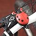 Produktbild a-goo New Fahrradklingel Marienkäfer Marienkäfer Alarm Bike Metall Lenker Horn