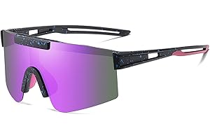 V VILISUN Cycling Glasses, Polarized Sunglasses for Men Women UV400 Sports Sunglasses Anti Glare Bike Goggles for Cycling Fishing Driving Travel Golf
