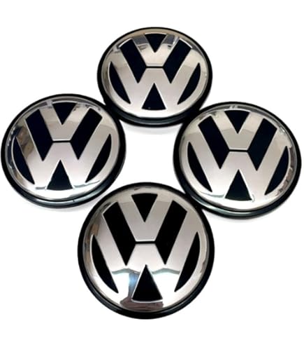 Středové krytky Vw, 65x56mm nové logo, 5G0 601 171 - bazar