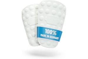 SoPro Protege Tibia Foot Enfant & Adulte - 158 x 110 x 5 mm - léger, Petit, antidérapant & sans Odeur - Pas de Protection - Fabriqué en Allemagne - Protège Tibia Foot, Football Protege Tibia