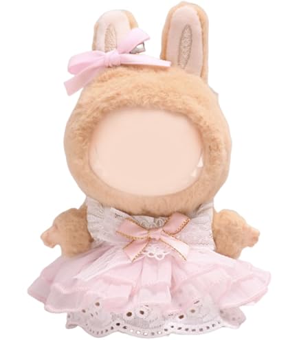 Ensemble De Vêtements Pour Poupée En Peluche - 3 Pièces : Pull, Bonnet Ours, Sac (poupée 17 Cm)