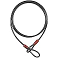 ABUS Cobra 10 loop cable - steel cable coated with plastic - security for bicycle and motorbike accessories - 1.4 metres long
