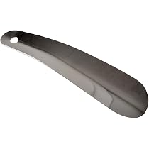 Chausse-Pied En Métal Long Homéa - 51 Cm - Design Ergonomique - Pour Enfiler Chaussures Facilement