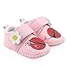 Produktbild Weicher Cartoon warme Stiefel Lauflernschuhe Krabbelschuhe Babyhausschuhe mit Tier Junge Mädchen Kleinkind 0-6 Monate 6-12 Monate 12-18 Monate (Rosa, 6 ~ 12 Monate)