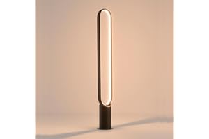 ZTWLEED Lampioni da Giardino, 15W Lampioncino da Giardino LED Illuminazione Giardino IP54 Bianco Caldo 3500K 79CM Lampione Giardino per Esterni