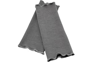 Britta Meier Alpen-Fleece (Kuschel-Sweaty) Pulswärmer (Armstulpen) mit Rüschennaht aus der Nähwerkstatt