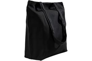 POLHIM Torba bawełniana 38 x 13 x 44 cm 220 gr/m2, niezadrukowana dwoma długimi uchwytami do noszenia, torba z tkaniny, torba do przenoszenia, torba jutowa, torba na zakupy, torba z juty, torba materiałowa, torba na zakupy do malowania