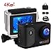 Produktbild ccbetter Action Cam 4K Ultra Full HD Unterwasserkamera 20MP Wifi Action Kamera Wasserdicht Sport Helmkamera 170° Weitwinkel mit 2 Akku und kostenloses Zubehör Kits