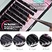 LashBeauty by LBC – Individual false eyelashes - Synthetic hair (Mink) - C-Curl - Diameter 0.20 mm - Mixed lengths 8/9/10/11/12/13/14/15 mm in one box - On adhesive strip with length indication