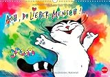 Kater Jacob: Ach Du lieber Mensch! (Wandkalender 2014 DIN A4 quer): Mit Kater Jacob durchs Jahr (Monatskalender, 14 Seiten) by