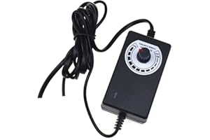 RELAND SUN 110V-240V AC to DC 3-12V 2A Supply for Motor Speed Controller