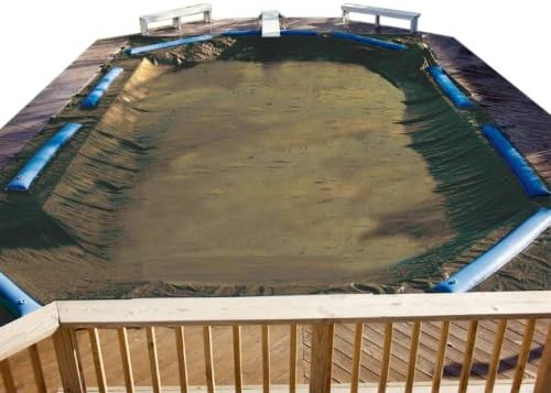 PoolTux BT1428R Emperor Winter Cover for 14-Feet by 28-Feet Inground Pool