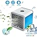 Produktbild SUNMAY 3 in 1 Mini Luftkühler, Mobile Klimageräte Air Cooler, Luftbefeuchter und Luftreiniger, Tischklimaanlage Ventilator mit 3 Stufen und 7 Farben LED Nachtlicht