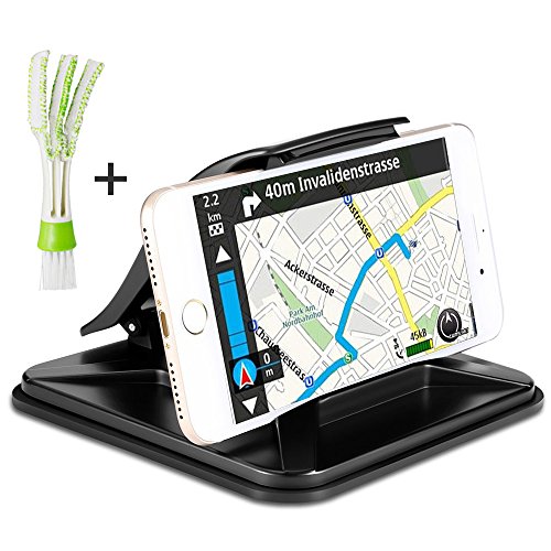 Supporto GPS per auto con Mini Duster, AFUNTA Supporto per auto cruscotto antiscivolo per dispositivo 3 