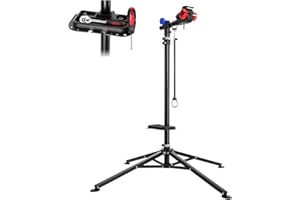 TecTake® Cavalletto per Riparazioni/Manutenzione Bicicletta, Sistema di Serraggio Rapido, Semplice da Montare e Smontare, cavalletto manutenzione bici, cavalletto riparazione bici