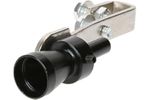 AMZLORD Auspuff Sound Booster, Soundgenerator Auto, Auto Sound Auspuff, Sound Auspuff Endrohr, Sound Auspuff Whistle, Auto Turbo Pfeife Sound, Auspuff Simulator, Größe S Schwarz