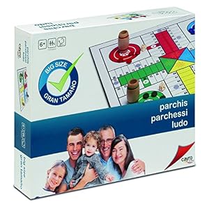 Cayro – Parchís XXL – Color Cranberry – Juego De Mesa Clásico – Tablero De Gran Tamaño – Fácil De Transportar – Ideal para Toda La Familia – Diseño Atractivo Y Duradero Regalar.