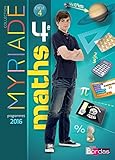 Myriade 4e - Manuel de l'élève - Grand format - Nouveau programme 2016