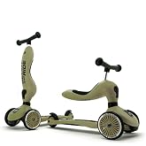 Scoot and Ride Highwaykick 1 Oturaklı &Ccedil;ocukScooter Olive 160629-00001