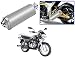Auto Pearl Premium Quality High Performance Bike Exhaust Muffler Silencer Triangle Silver For - Bajaj Boxer RS.2899.00