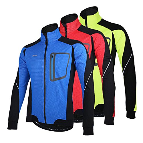 Lixada MTB Mountainbike Jacket Winter Trikot Radfahren Fahrradkleidung Winddicht Jersey - 7