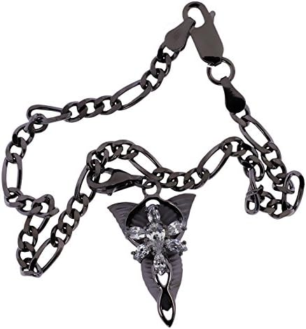 Lord of the Rings Arwen's Evening Star Charm Bracelet Dark Years Collection 925 Silver
