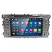 Produktbild Silber Android 7.1 16GB+ 2GB Autoradio DVD Player mit GPS Navi für Ford Focus Mondeo Galaxy S-MAX Unterstützt DAB+ Bluetooth WLAN Fastboot USB SD CD Lenkradfernbedienung 7”