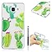Produktbild TPU Hülle für Samsung Galaxy A5 2016, ZCRO Handyhülle Transparent Ultra Dünn Klar Silikon TPU Schutzhülle Etui Kratzfest Weich Clear Case Muster Flexibel Handytasche Case mit Stift für Samsung Galaxy A5 2016/A510 (Kaktus)