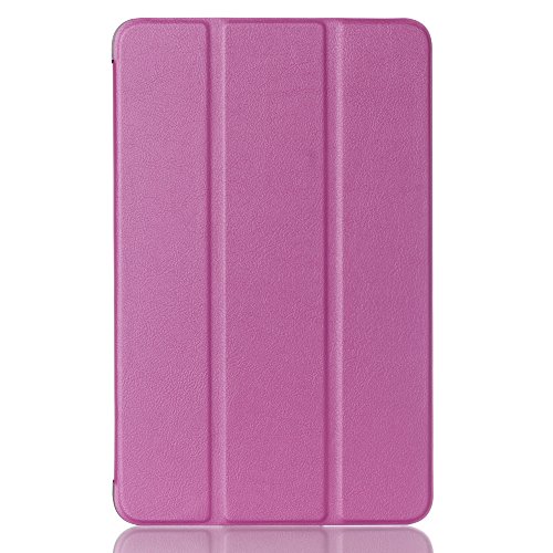 Galaxy Tab A 2016 T585N Hülle,Samsung Tab A 10.1“ Cover – Ultra Slim PU Leder Schutzhülle mit Stand Tasche Hülle für Samsung Galaxy Tab A 10.1 Zoll Wi-Fi/ LTE (2016) SM-T580N/SM-T585N Tablet Flip Case Cover,Lila - 2