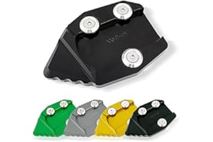 FATEXPRESS Pata de cabra para moto, soporte lateral, almohadilla de soporte, almohadillas de extensión, almohadilla para pie Para Vulcan S EN650 VN650 EN VN 650 2015-2023 2018 2019 2020 2021 2022 2023 (Oro)