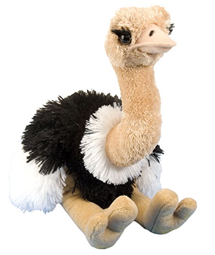 Preisvergleich Produktbild Lashuma Cuddlekins Plüschtier Strauß, Kuscheltier Vogel ca. 30 cm